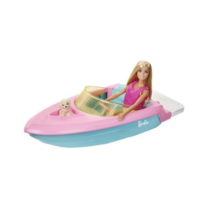 BARBIE DOLL AND BOAT