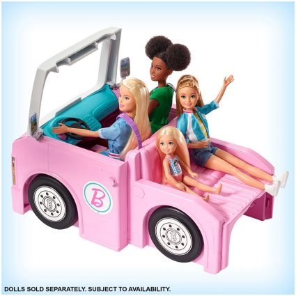 BARBIE 3-IN-1 DREAMCAMPER VEHICLE AND AC