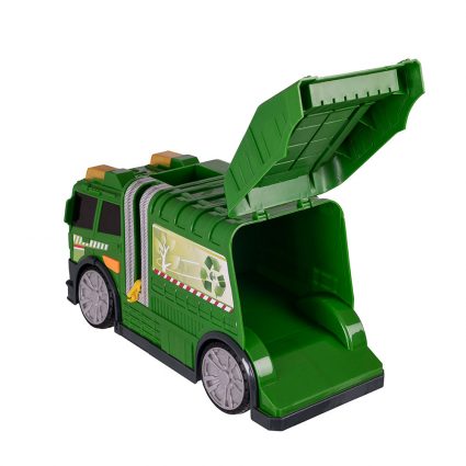 TEAMSTERZ LYD OG LYS - SØPPELBIL (30 CM=