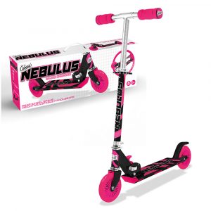 SCOOTER, NEBULUS BLACK WITH PINK, 4/CTN