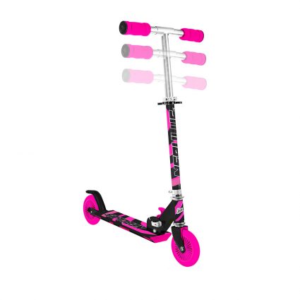SCOOTER, NEBULUS BLACK WITH PINK, 4/CTN