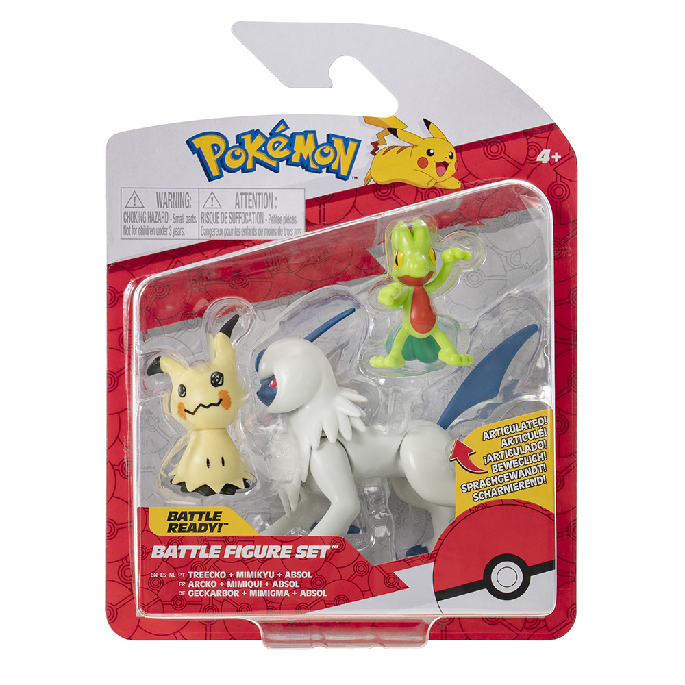Project Ringo Pokemon Ringo Leker - Pokémon - Battle Figure W12 3pk
