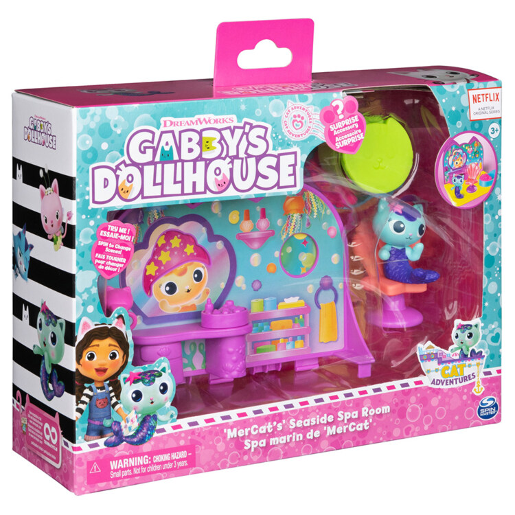 SET DE JUEGO GABBY DOLLHOUSE DELUXE ROOM / MODELO ALEATORIO