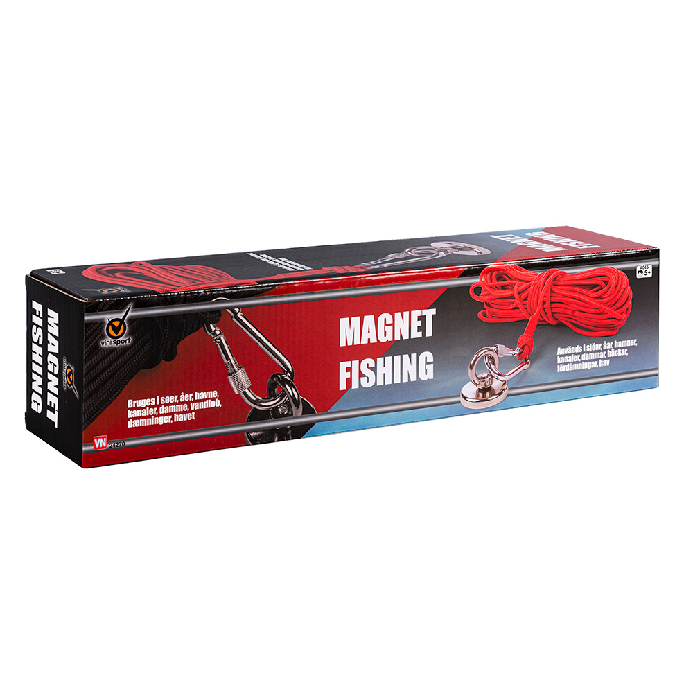 MAGNETFISKE 60 KG MED 20 METER REP OG KA - Ringo.no