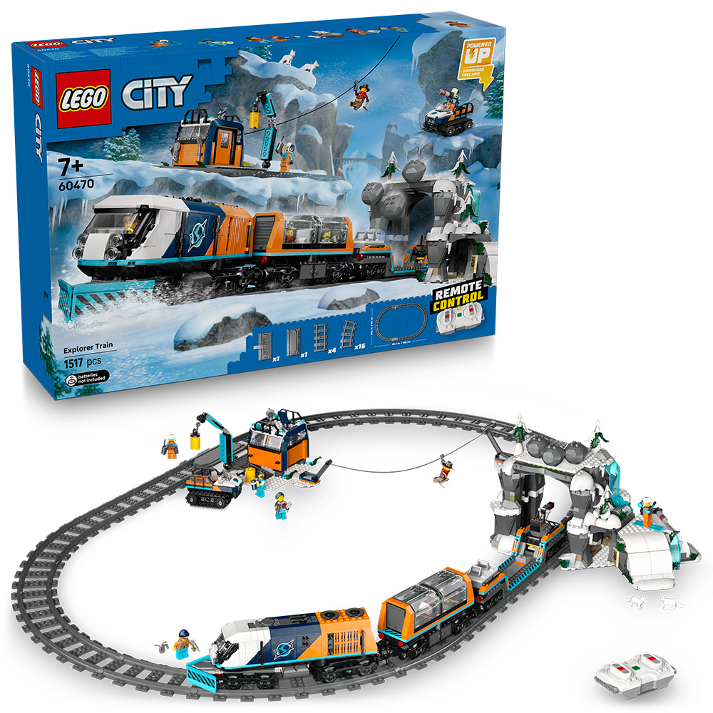 LEGO 60470 POLAREKSPEDISJONENS EKSPRESST - Ringo.no