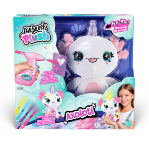 AIRBRUSH PLUSH AXOLOTL 20CM.