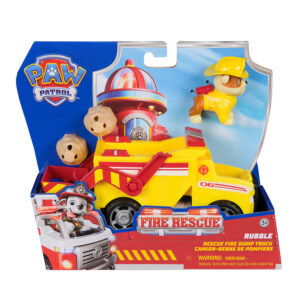 PAW PATROL FIRE RESCUE VEHICLE - RUBBLE.