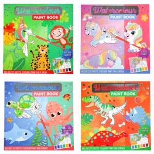 VANNMALING FARGELEGGINGSBOK,.