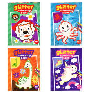 GLITTER FARGELEGGINGSBOK,.