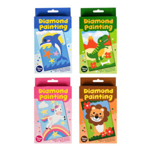 DIAMOND PAINTING, 4 ASS..