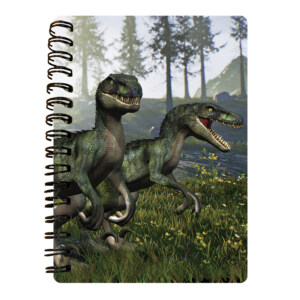 PRIME 3D NOTATBOK VELOCIRAPTORS.