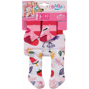 DUKKEKLÆR - BABY BORN TIGHTS &.
