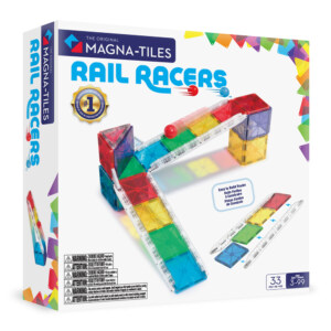 MAGNA-TILES SMALL RAIL RACER.