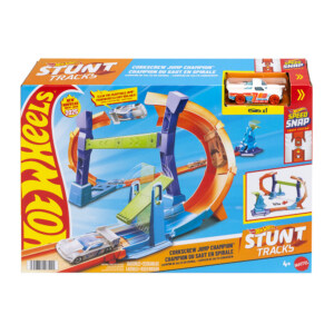 HOT WHEELS STUNT TRACKS CORKSCREW JUMP C