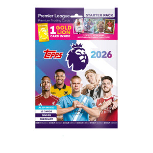 TOPPS PREMIER LEAGUE STARTER PACK.