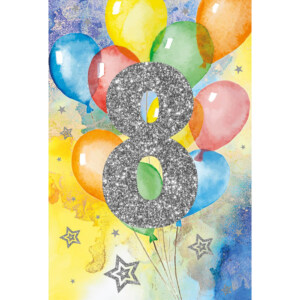 DBL,KORT HÅNDL, AGE IS JUST A NUMBER 8 Å