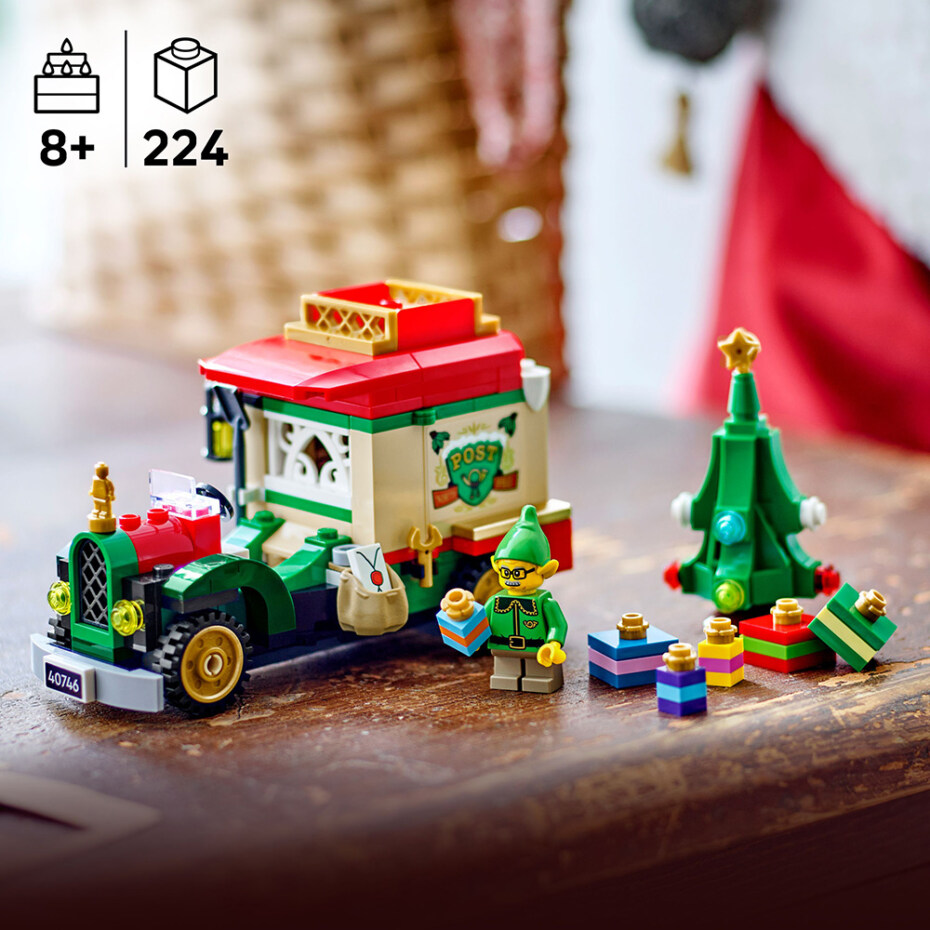 LEGO 40746 JULENISSENS JULEPOSTBIL. - Ringo.no