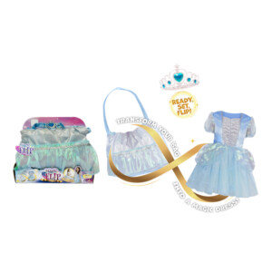 MAGIC FLIP - BLUE PRINCESS 128 - 134 CM.