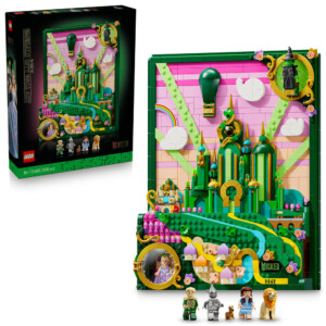 LEGO 75685 EMERALD CITY-VEGGKUNST.