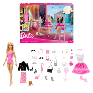 BARBIE FASHIONISTA ADVENT CALENDAR 2025.