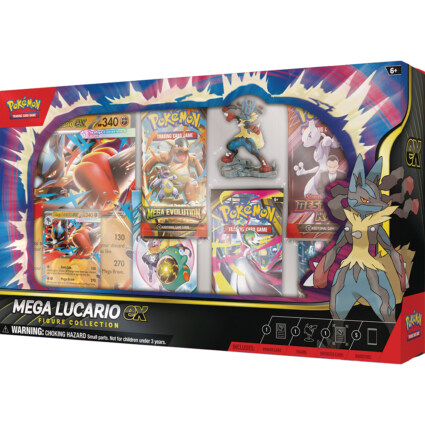 Pokémon EX Figure Box Mega Lucario