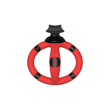 Mombella Ladybug U‑formet Tannbørste & Biteleke