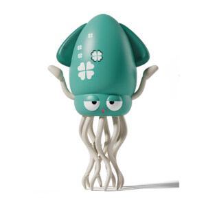 DANCING SQUID GRØNN.