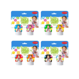 FACE&FINGERPAINT: 65ML TUBE 2-PACK