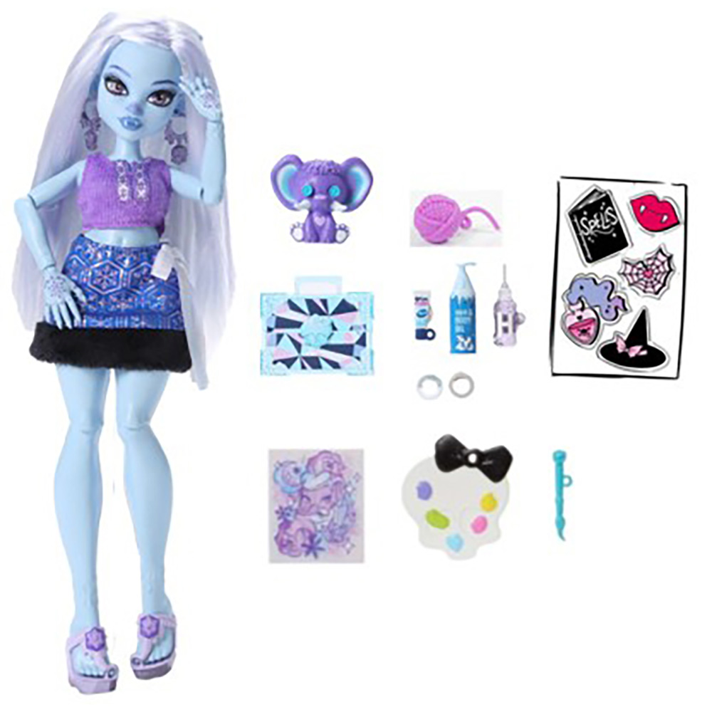 MONSTER HIGH SELF-SCARE SECRETS ABBEY - Ringo.no