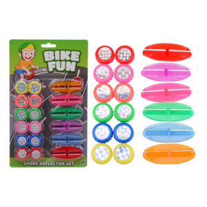 BIKE FUN SPOKEREFLECTORS 18 PCS
