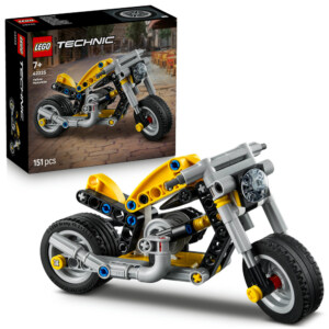 LEGO 42225 GUL MOTORSYKKEL