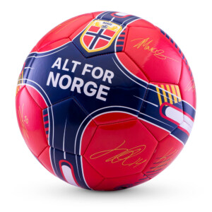 NFF FOTBALL RØD OG BLÅ - 5