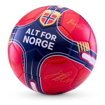 NFF FOTBALL RØD OG BLÅ - 5