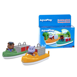 AQUAPLAY CONTAINER- & TRANSPORTBÅT MED F