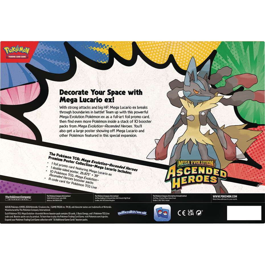 Pokemon Legends Ringo POKEMON PREMIUM POSTER COLL ME02.5 ASCEN - Ringo.no