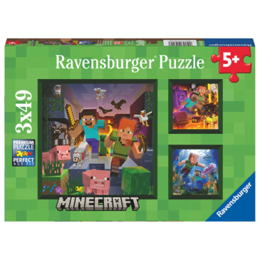 PUSLESPILL MINECRAFT BIOMES 3X49P