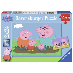 PUSLESPILL PEPPA GRIS 2X24P