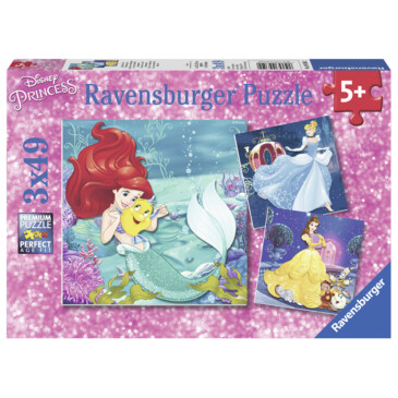 PUSLESPILL PRINSESSER 3X49P