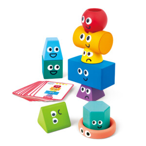 HAPE GEOMETRIC SPATIAL STACKING TOWER