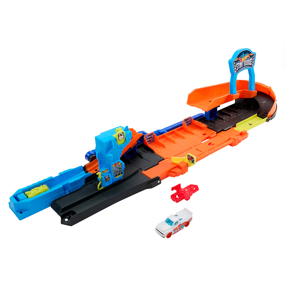 HOT WHEELS CITY TRANSFORMING STUNT GARAG - Ringo.no