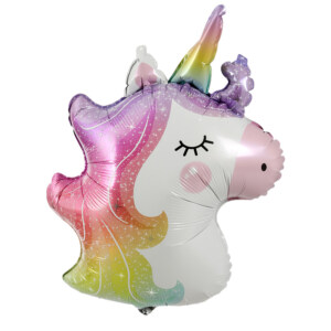 FOIL BALLOON UNICORN 60 CM
