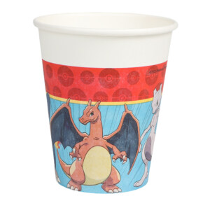 PAPER CUPS POKEMON 8-P