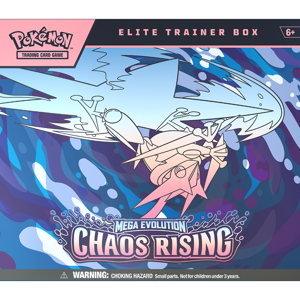 Project Ringo Pokemon POKEMON ELITE TRAINER BOX ME04 CHAOS RIS - Ringo.no