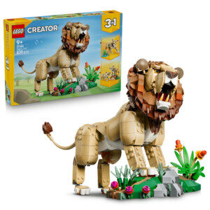 LEGO 31386 VILLE DYR: MAJESTETISK LØVE
