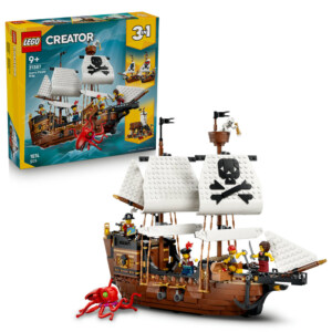 LEGO 31387 IKONISK SJØRØVERSKUTE