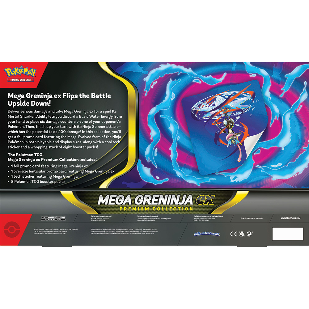 Project Ringo Pokemon POKEMON MEGA GRENINJA EX PREMIUM COLLECT - Ringo.no