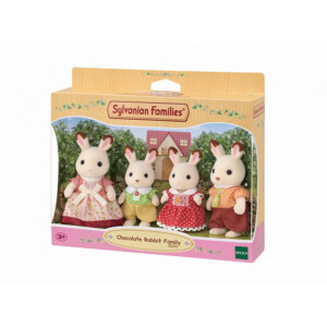 SYLVANIAN SJOKOLADEKANINFAMILIE NY - 565