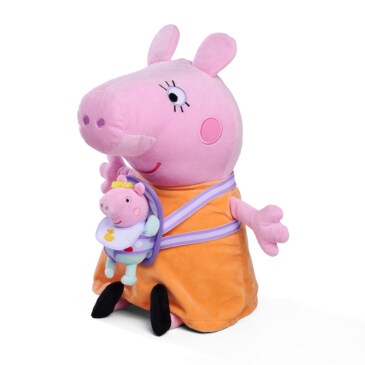 PEPPA GRIS MAMMA GRIS, KOSEDYR (33 CM)