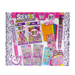 SCENTOS SUGAR RUSH MEGA COLOURING SET