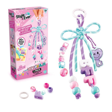 STYLE 4 EVER DIY KEYCHAIN 1 PACK PDQ